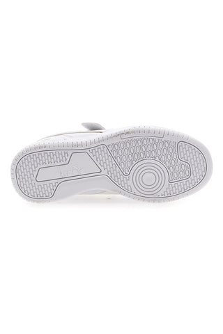 Sneakers Bianche con Logo Argento e Strappi DIADORA RAPTOR LOW SPOTTED PS