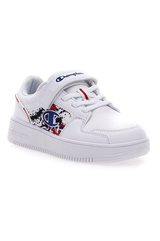 Sneakers Bianche con Strappo in Velcro CHAMPION RD18 2 FANTASY LOW B PS