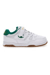Weiße und grüne Sneakers mit Klettverschluss CHAMPION CLY 87 B PS