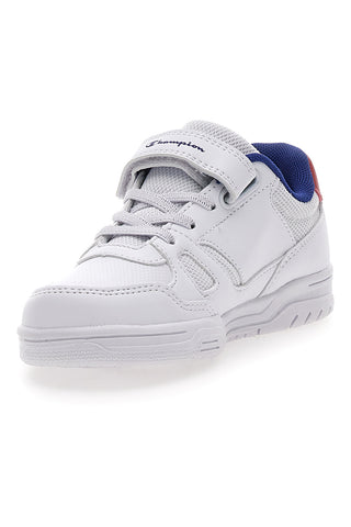 Weiße und blaue Turnschuhe CHAMPION CLY 87 B PS