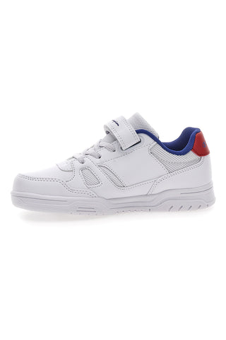 Weiße und blaue Turnschuhe CHAMPION CLY 87 B PS