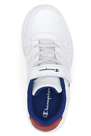 Weiße und blaue Turnschuhe CHAMPION CLY 87 B PS