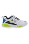 Weiße Sneakers mit Lichtern und blauen und grünen Details CHAMPION WAVE B PS