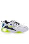 Sneakers Bianche con Luci e Dettagli Blu e Verdi CHAMPION WAVE B PS