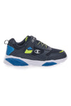 Sneakers Nere Con Luci e Strappo in Velcro Champion Wave B Ps