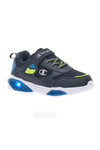 Sneakers Nere Con Luci e Strappo in Velcro Champion Wave B Ps