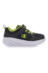 Sneakers Nere e Gialle con Velcro e Lacci Elastici CHAMPION HRO B PS Low Cut Shoe
