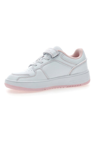 Weiße und rosa Turnschuhe Champion RD18 2 Low G Ps