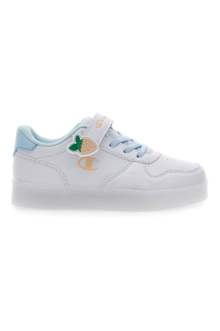 CHAMPION GLW G PS WEISSE BELEUCHTETE SNEAKERS
