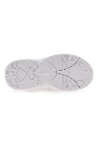 Weiße und fuchsiafarbene Sneakers mit Klettverschluss und elastischen Schnürsenkeln CHAMPION COUNTESS G PS