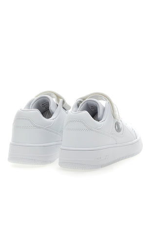 Champion – RD18 2 Low G PS – Weiße Sneakers mit Klettverschluss