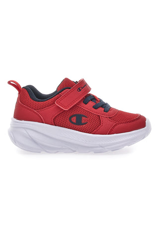 Scarpe Primi Passi Rosse in Mesh con Velcro CHAMPION HRO B TD low cut shoe
