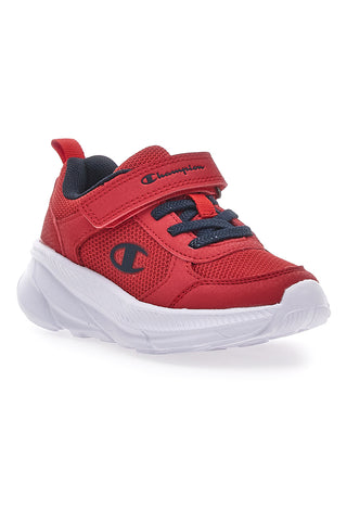 Scarpe Primi Passi Rosse in Mesh con Velcro CHAMPION HRO B TD low cut shoe
