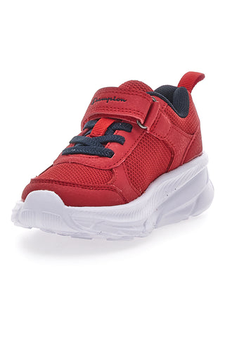 Scarpe Primi Passi Rosse in Mesh con Velcro CHAMPION HRO B TD low cut shoe