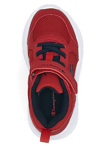 Scarpe Primi Passi Rosse in Mesh con Velcro CHAMPION HRO B TD low cut shoe
