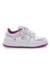 Sneakers Bianche e Fuxia con tomaia traforata CHAMPION RB18 2.0 LOW G TD