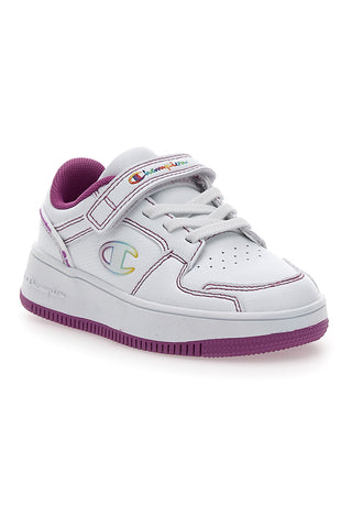 Sneakers Bianche e Fuxia con tomaia traforata CHAMPION RB18 2.0 LOW G TD