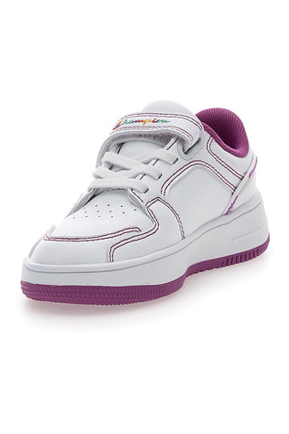 Sneakers Bianche e Fuxia con tomaia traforata CHAMPION RB18 2.0 LOW G TD