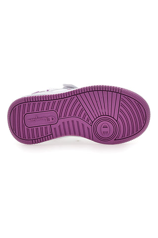 Sneakers Bianche e Fuxia con tomaia traforata CHAMPION RB18 2.0 LOW G TD