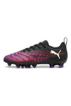 Scarpe da Calcio Nere e Viola PUMA FUTURE 8 PLAY FG/AG JR
