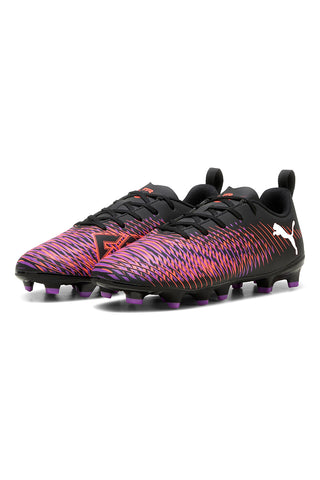 Scarpe da Calcio Nere e Viola PUMA FUTURE 8 PLAY FG/AG JR