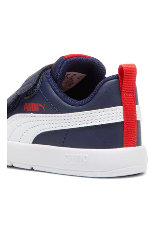 Sneakers Blu e Bianche con Velcro PUMA Cortflex V3 V Inf