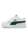 Sneakers Bianche e Verdi Puma Rickie Classic V Inf