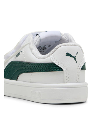 Sneakers Bianche e Verdi Puma Rickie Classic V Inf