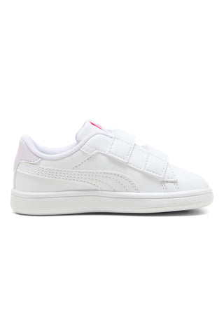 Sneakers Bianche con Velcro e Dettagli Marini Puma Smash 3.0 Badges V Inf