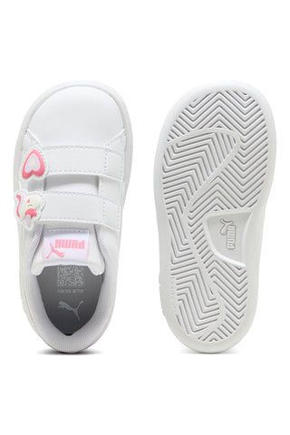 Sneakers Bianche con Velcro e Dettagli Marini Puma Smash 3.0 Badges V Inf