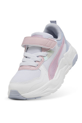 Puma – TrinitLite Blurry Dreams – Weiße und rosa Sneakers