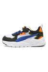 Weiße Sneakers mit blauen und orangefarbenen Details PUMA TRINITY LITE STARBLITZ AC+PS