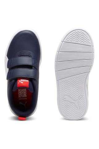 Sneakers Navy Con Strappi Puma Courtflex V3 V PS