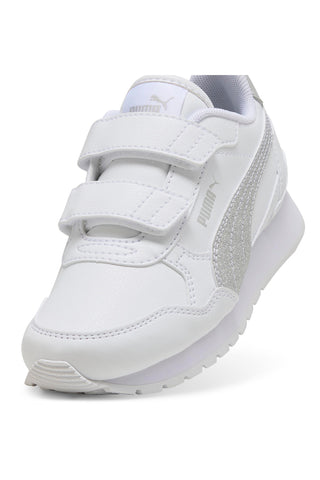 Sneakers Bianche Con Strappi Puma ST Runner v4 SL Glitter V PS