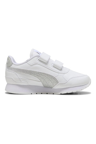 Sneakers Bianche Con Strappi Puma ST Runner v4 SL Glitter V PS