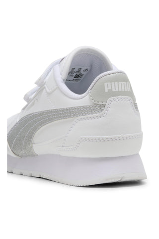 Sneakers Bianche Con Strappi Puma ST Runner v4 SL Glitter V PS