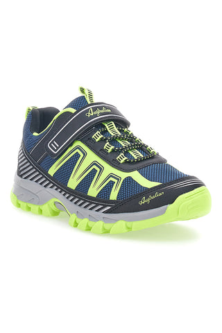 Turnschuhe Outdoor Blau und Limette Australian AU24G105