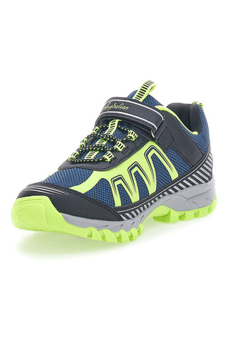 Turnschuhe Outdoor Blau und Limette Australian AU24G105