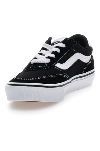 Schwarze und weiße Sneakers Vans Brooklyn
