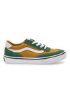 Gelbe und grüne Vans Brooklyn Sneakers