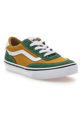 Gelbe und grüne Vans Brooklyn Sneakers