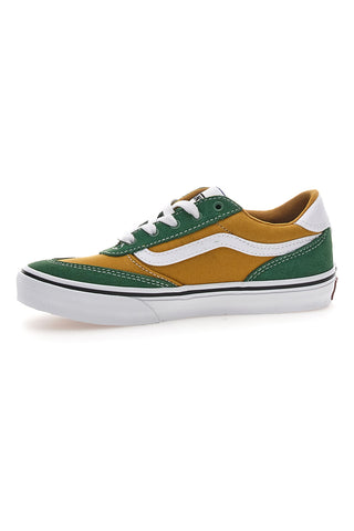 Gelbe und grüne Vans Brooklyn Sneakers