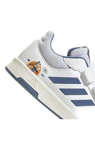 Weiße und blaue Turnschuhe ADIDAS TENSAUR SPORT MICKEY CF K