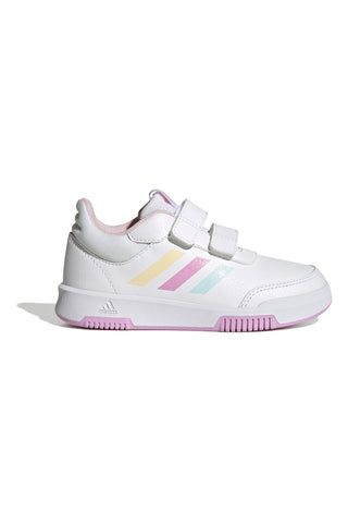 Sneakers Bianche Con Strappi in Velcro Adidas Tensaur Sport 2 CF K