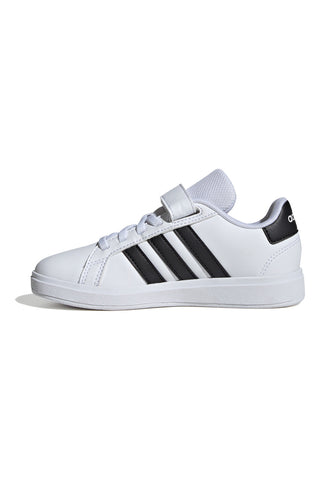 Adidas GRAND COURT 2 EL C Schwarze und weiße Turnschuhe