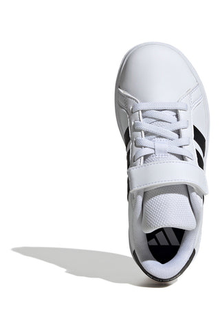 Adidas GRAND COURT 2 EL C Schwarze und weiße Turnschuhe