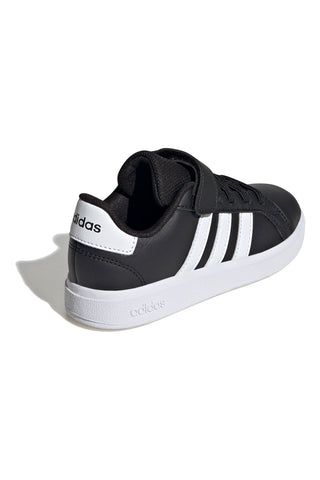 Sneakers Nere Con Strisce Bianche ADIDAS GRAND COURT 2 EL C