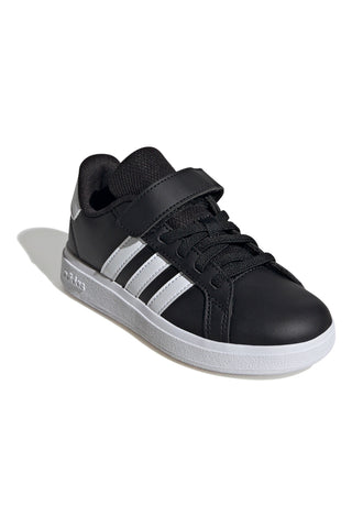 Sneakers Nere Con Strisce Bianche ADIDAS GRAND COURT 2 EL C