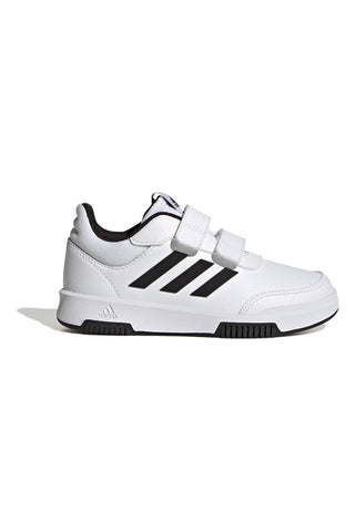 Weiße Sneakers mit Klettverschlüssen Adidas Tensaur Hook and Loop
