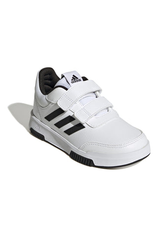 Weiße Sneakers mit Klettverschlüssen Adidas Tensaur Hook and Loop